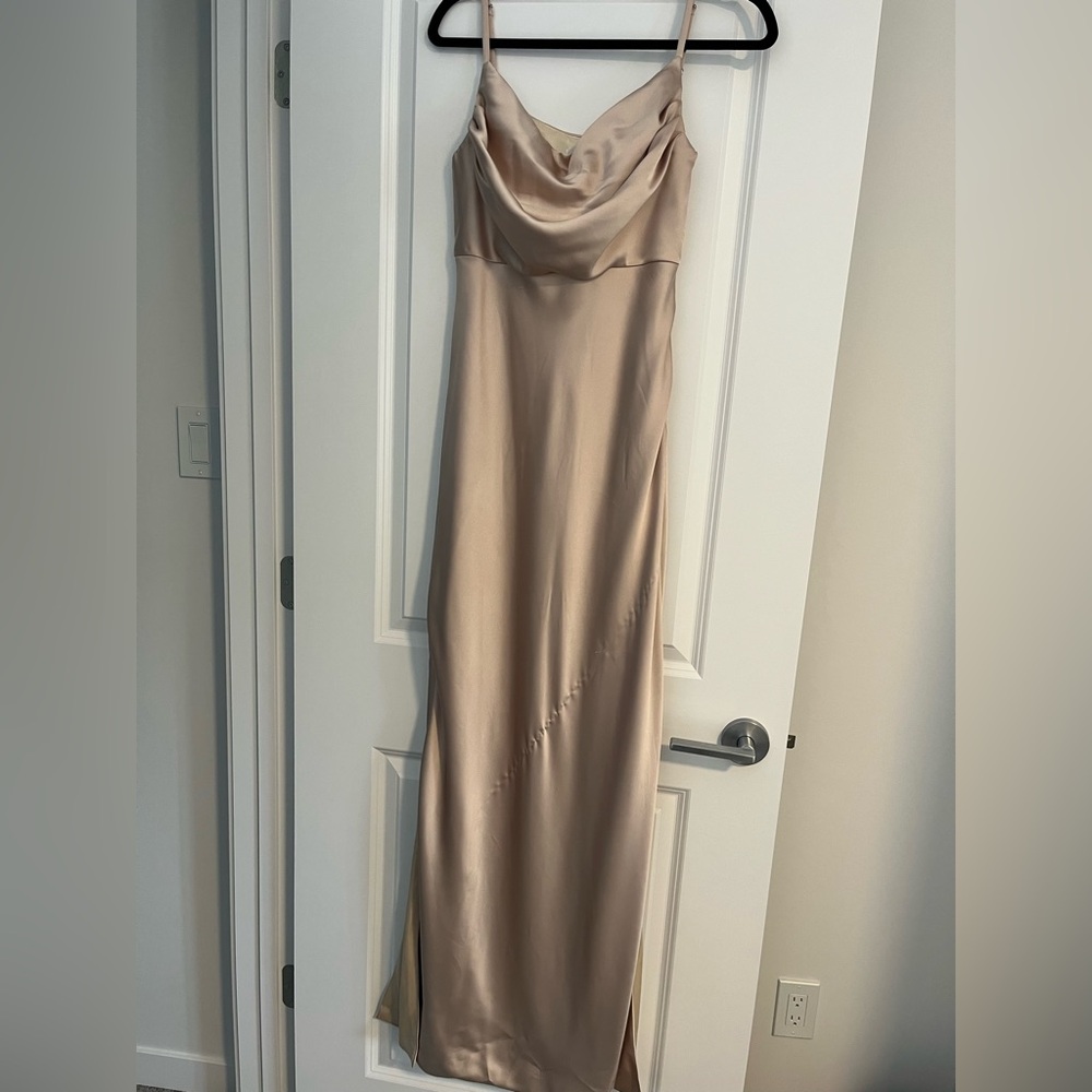 Revelry Satin Maxi Dress